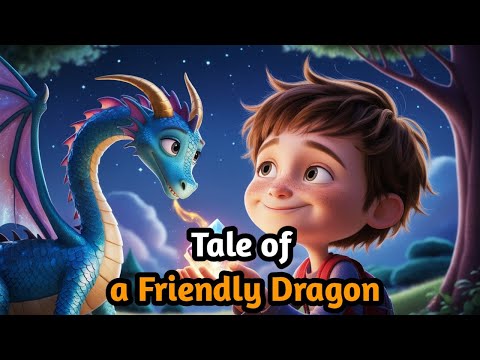 Danny's Day with the Friendly Dragon: A Magical Adventure for Kids.Kida story video.