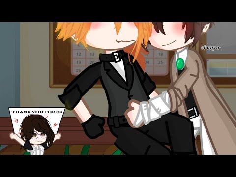 • Teasing me, Mr. Nakahara? •|| Soukoku || 3K sub special! || koukoku