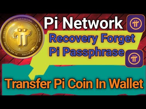 How to recover pi wallet forgotten passphrase key | Pi Wallet Passphrase lost | Pi Coin