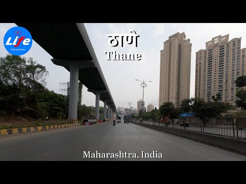 Thane Drive - From Castle Mill to Dahisar - Ghodbunder Road 4K HDR