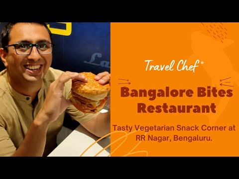 Veg Snack Time at Bangalore Bites Restaurant in RR Nagar | Bengaluru Food Tour | Travel Chef