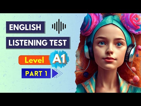 Easy English Listening Test | A1 Level for Beginners - Part 1