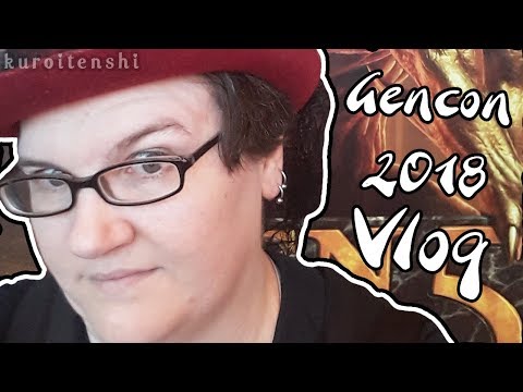 Gencon 2018 Vlog by Kuroitenshi AND Giveaway