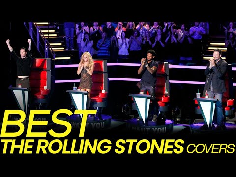 BEST THE ROLLING STONES SONGS ON THE VOICE | TOP 10 AUDITIONS