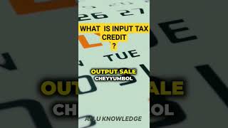 INPUT TAX CREDIT #cma #cmainter #cmamalayalam #gst #inputtaxcredit #itc AFLU KNOWLEDGE