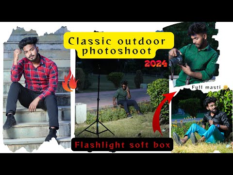 😍Classic Outdoor Photoshoot in 2024 with flash & soft box- photoshoot-BTS vlog arman picture #photo