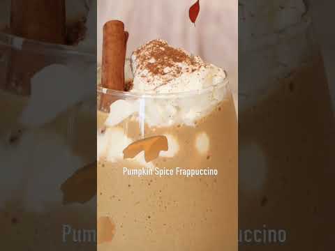 Pumpkin Spice Frappuccino | Fall Coffee