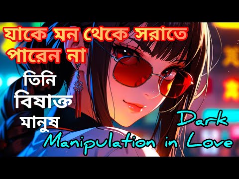 যদি কাউকে মন থেকে সরাতে না পারেন আর সে আপনাকে বোকা বানায়।Dark Manipulation in Love। Psychology Fact