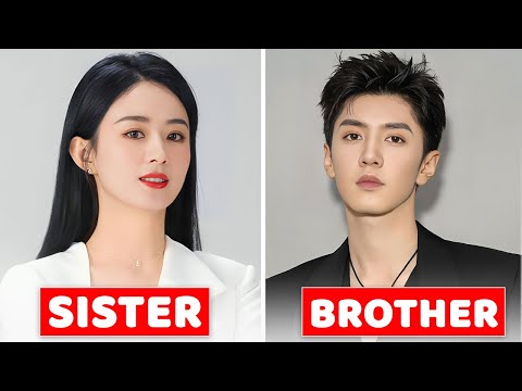 Top 10 Chinese Drama Actors Who Are Siblings in Real Life