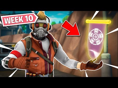 *WEEK 10* SECRET BANNER LOCATION IN FORTNITE!! [Last week]