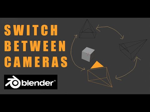 Blender 3D - How to Switch between Multiple Cameras in 1 Minute