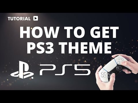 How to Get Ps3 Theme on Ps5