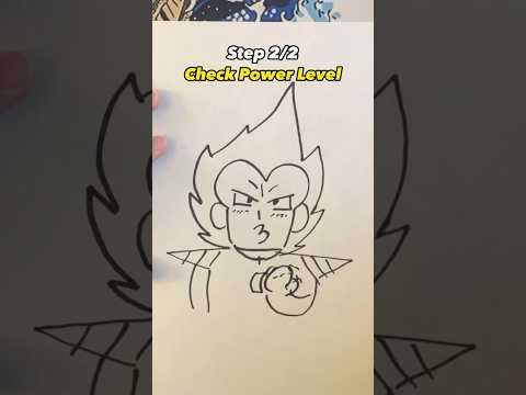 How to Draw Vegeta #shorts #drawingtutorial #vegeta