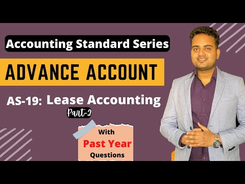 CA Inter| AS-19: Lease Accounting| Part 2| Advance Account Revision Nov 2022 Exam