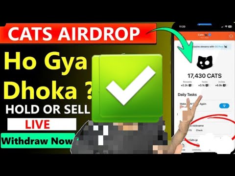 Cat Na Diya Dokha| Tomarket Airdrop is Coming soon|Cat coin Hold OR Sell