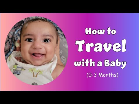 How to travel with a baby 👶 What to pack 🧳 Baby travel tips 🚗