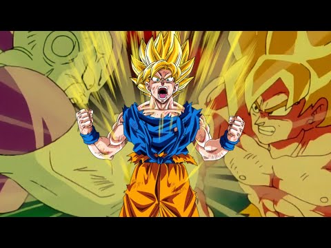 Goku Transforms into Super Saiyan for the First Time!