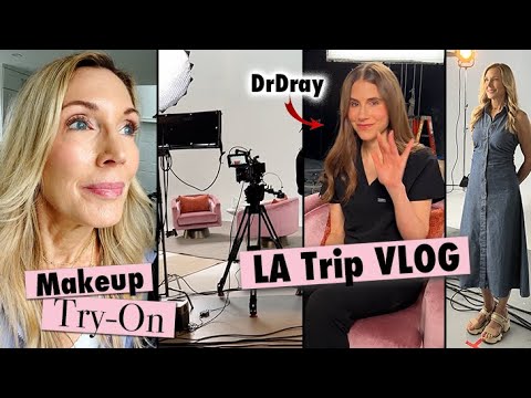 LA Trip Behind-The-Scenes | Makeup Try-On | Mysterious Helicopter VLOG!