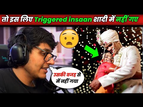 😯Why Triggered insaan Not Come On Mythpat Wedding। Mythpat Marriage। Mythpat Urmila Marriage