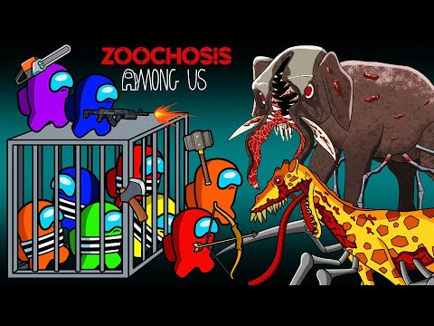 어몽어스 VS ALL BOSSES ZOOCHOISIS Characters | Among Us Animation