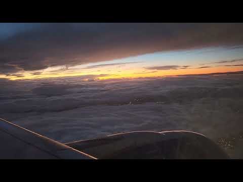 Sunrise from the air