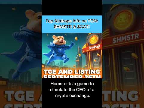 🐹Hamster Kombat, Catizen...Super TON Game airdrops finally hit! Are you in? #catizen #ton #shorts