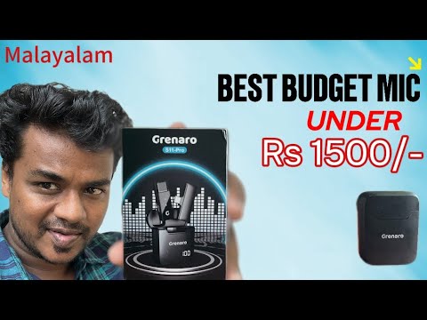 Best budget mic under Rs 1500| Grenaro S11 pro with digital display| budget microphone for Creators!