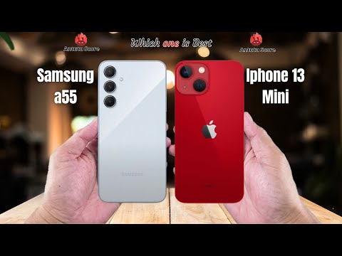 Samsung a55 vs Iphone 13 Mini  Full comparison ⚡Which one is Best