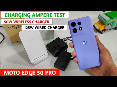 Moto Edge 50 Pro Charging Ampere Test | Ampere Test Motorola Edge 50 Pro