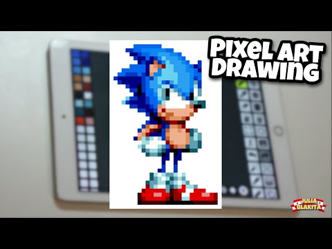 Sonic the Hedgehog (Toei Sonic Mania) - Pixel Art