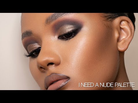 Classic Smoky Glam Eye Makeup ft. the I NEED A NUDE PALETTE | Natasha Denona Makeup