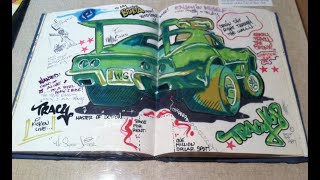 Legendary Graffiti Black Book : Taki 183, Retna, Cornbread, Risk, Futura, MSK, CBS, UTI, TKO, WCA