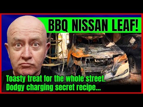 Nissan Leaf burns in garage - thanks to dodgy DIY charging setup | Auto Expert John Cadogan