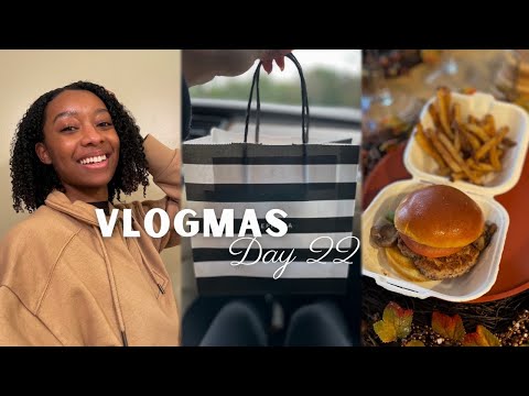 VLOGMAS DAY 22 | “Curly Bob,” Christmas Dinner Prep And Stocking Stuffers