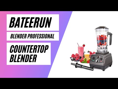 BATEERUN - Blender Professional Countertop Blender