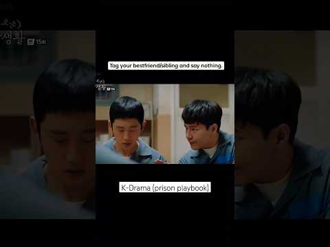 me to my siblings for no reason. (#kdrama  - prison playbook).