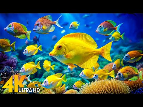 The Best 4K Aquarium - Explore the Stunning World of Sea Jellyfish and Beautiful Coral Reef Fish