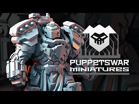 Make Space Marines More Affordable: Puppetswar Strikers Faction 3D Warhammer 40k Alternatives.