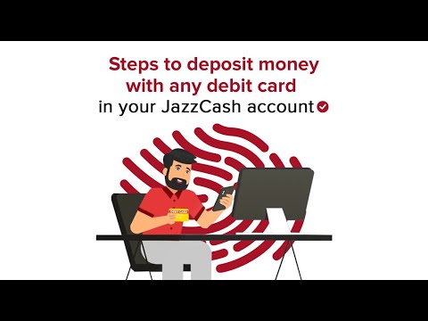 How to Deposit Money via Debit Card in JazzCash Account?