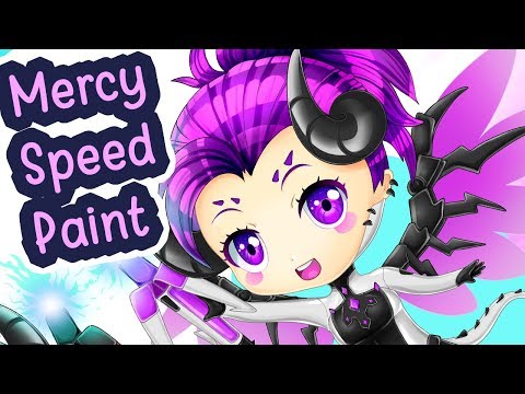 Mercy Chibi Speed Paint (Imp & Devil)