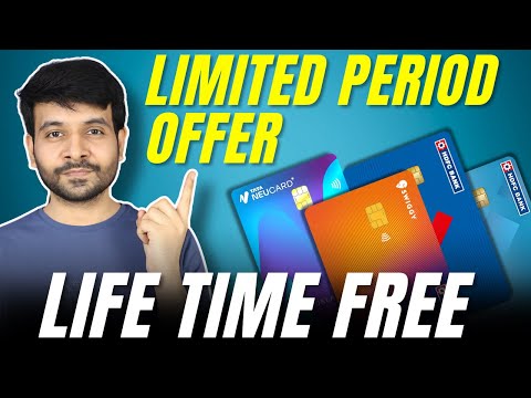 HDFC Credit Cards Life Time Free Offer | LIMITED PERIOD OFFER