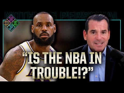 NBA ratings are DOWN BIG and LeBron James is speaking out about the game!