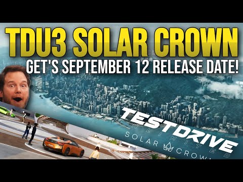 TDU Solar Crown gets SEPTEMBER 12 Release Date! | Test Drive Unlimited News | TDU3 | NACON