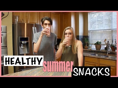 EASY HEALTHY SUMMER SNACKS