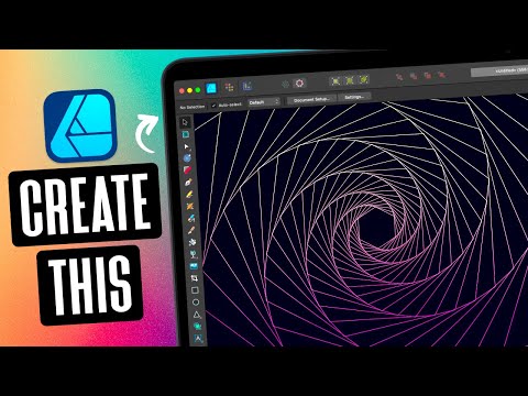 Create Abstract Swirling Polygons with Affinity Designer