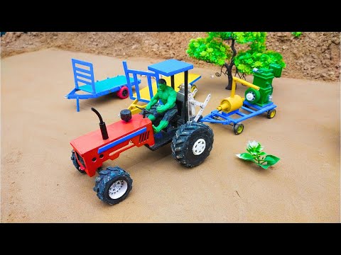 modern plough machine science project | Diy tractor making mini wood Sawt |@Acrofter1