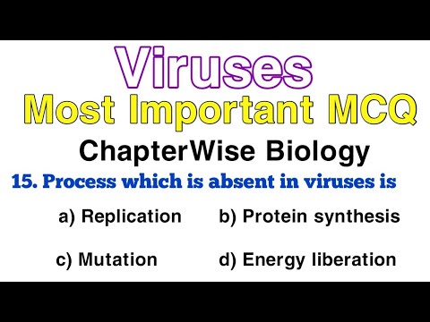 Viruses MCQ Class 11 | Chapter Wise Biology MCQ For NEET 2024