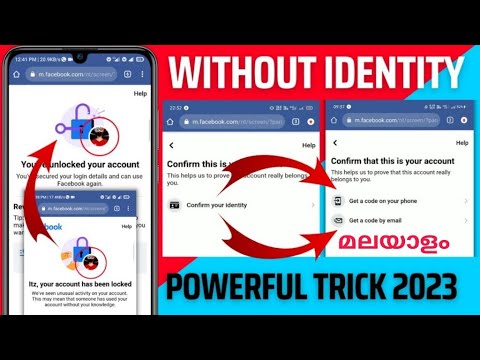 how to unlock your facebook account without identity 2023/facebook account locked how to unlock 2023