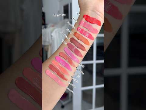 Affordable liquid blush from #Moira all the shades! #swatches #newmakeup #blush #liquidblush #shorts