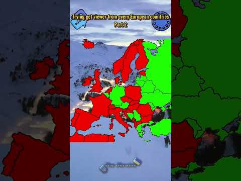 Trying get viewer from every European countries (Part 2)